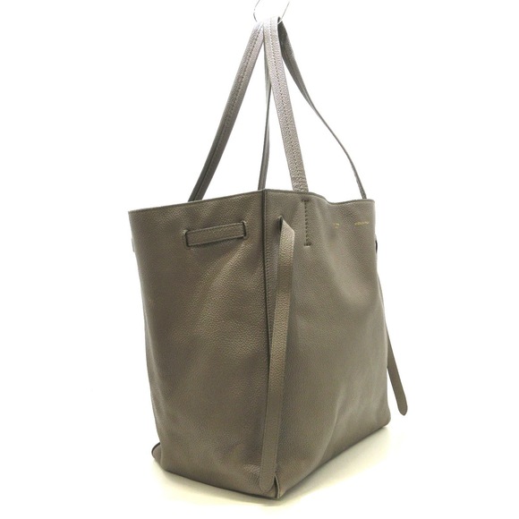 Celine Calf Grained With Belt Bag Small Soft Tote Tan Phantom Hippo - Picture 1 of 13